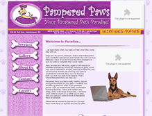 Tablet Screenshot of hutchpaws.com